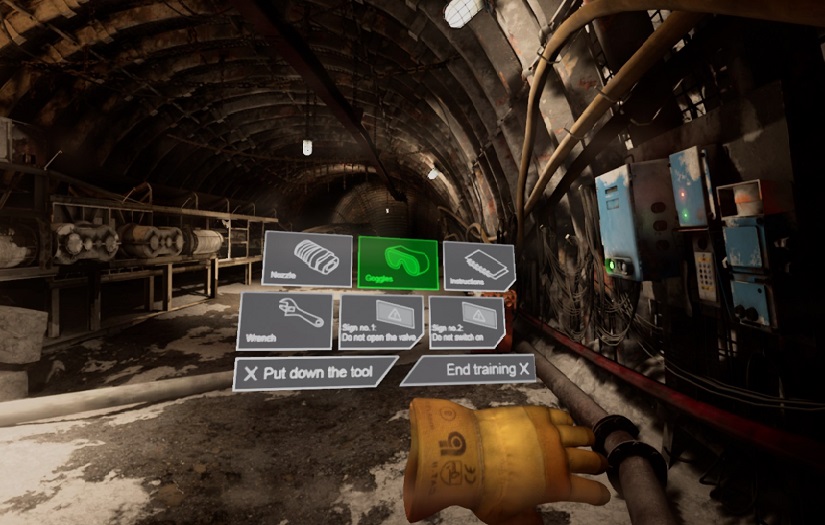 Coal mine: VR safety training screenshot 2